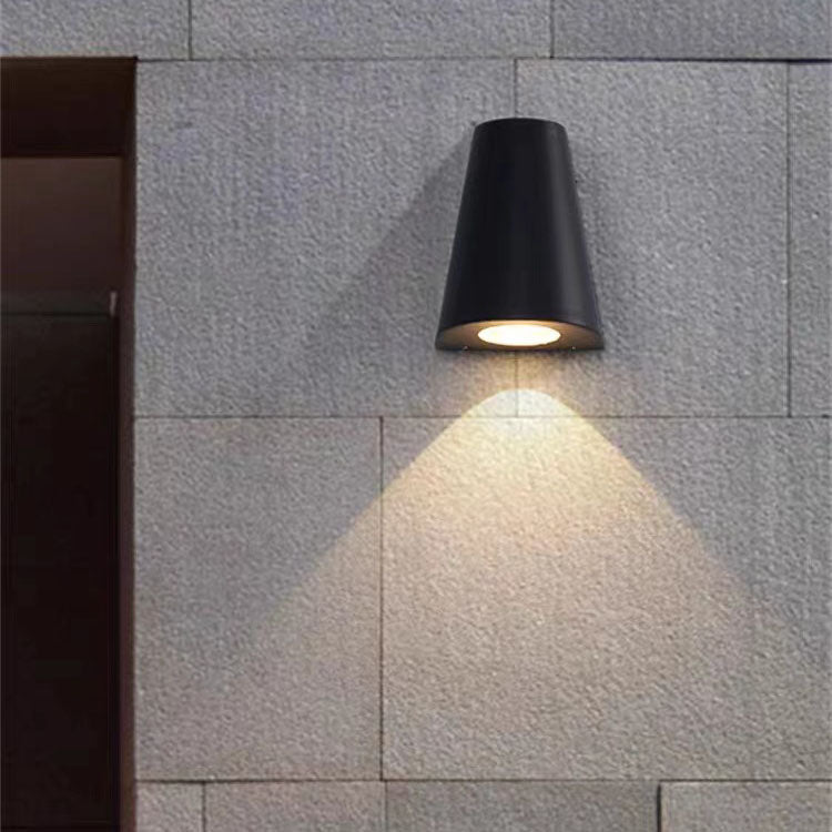 Waterproof Aluminum Horn LED Outdoor Wall Sconce Lamp