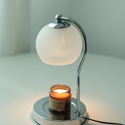Modern Glass Orb Table Lamp