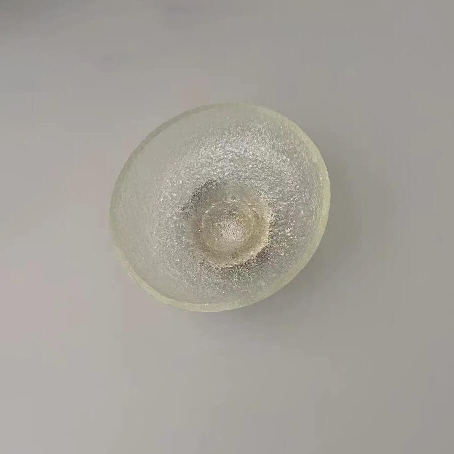 Nordic Resin Wrought Iron Round LED Wall Sconce Lamp