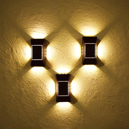 Simplicity ABS Plastic LED Outdoor Wall Sconce Lamp