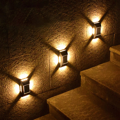 Simplicity ABS Plastic LED Outdoor Wall Sconce Lamp