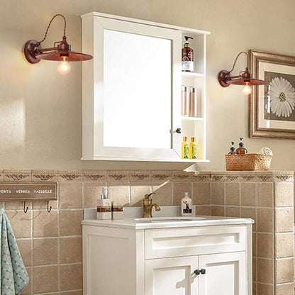 Industrial Iron Discs 1- Light Wall Sconce Lamp