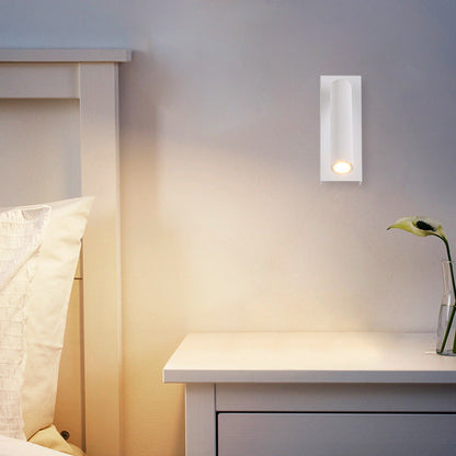 Modern Minimalist Aluminum Rotatable LED Wall Sconce Lamp