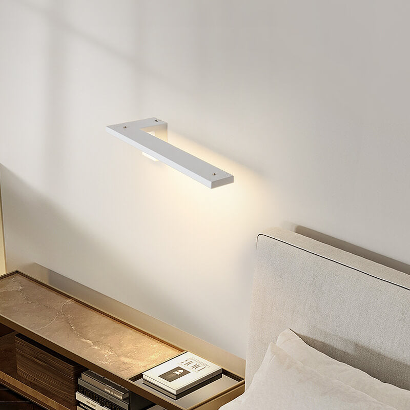 Decorative Rectangular Iron Acrylic LED Wall Sconce Lamp