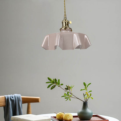 Traditional Petal Pendant Light