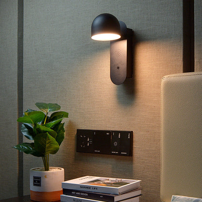 Solid Round Head Voice Control Acrylic LED Wall Sconce Lamp