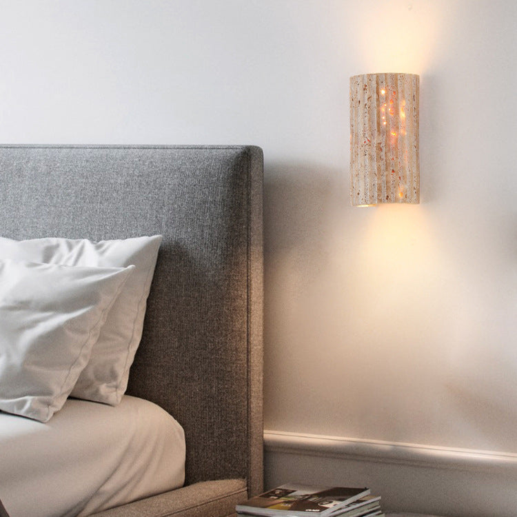 Japanese Semicircle LED Waterproof Wall Sconce Lamp