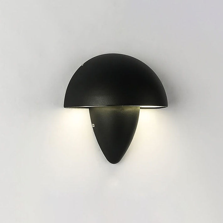 Waterproof Aluminum Mushroom LED Outdoor Wall Sconce Lamp