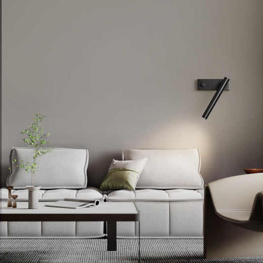 Light Full Copper Rotatable Cylinder LED Wall Sconce Lamp