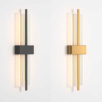 Light Luxury Rectangular Acrylic LED Wall Sconce Lamp
