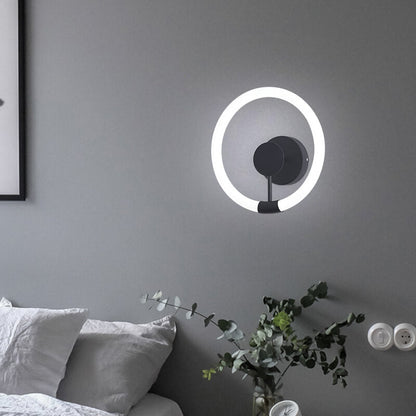 Simplicity Circle Acrylic Shade LED Wall Sconce Lamp