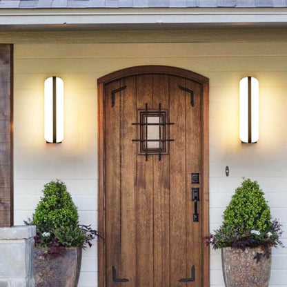 Oval Indoor Outdoor Waterproof Patio Wall Sconce Lamp