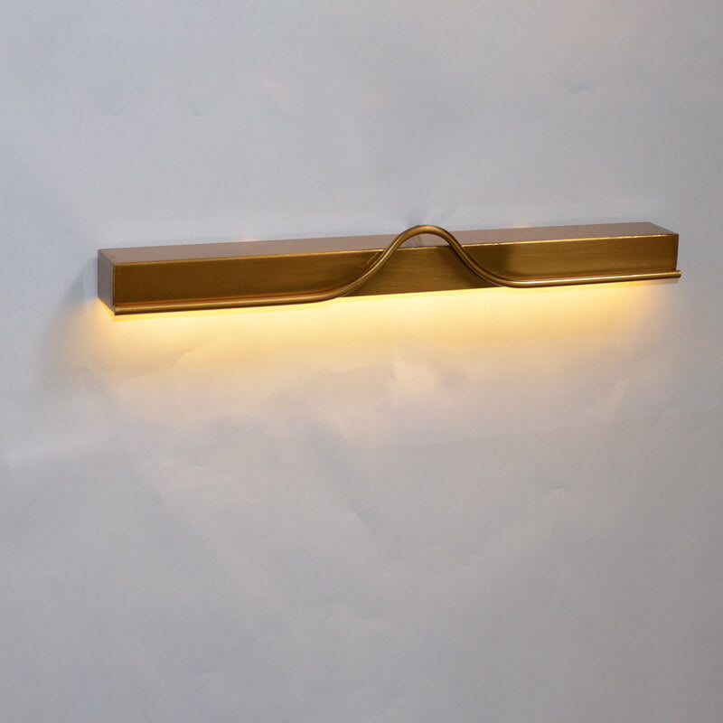 Mid-Century Electroplated Iron Acrylic LED Wall Sconce Lamp