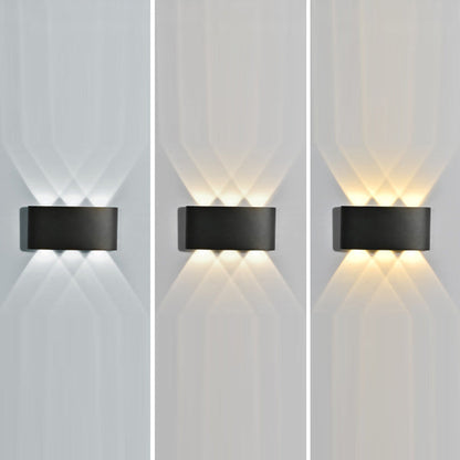Waterproof Aluminium Iron Acrylic LED Wall Sconce Lamp