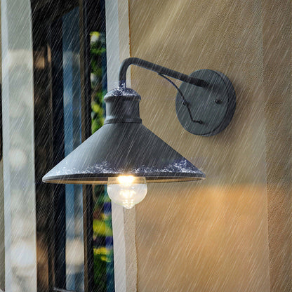 Modern Minimalist Cone Iron 1-Light Wall Sconce Lamp