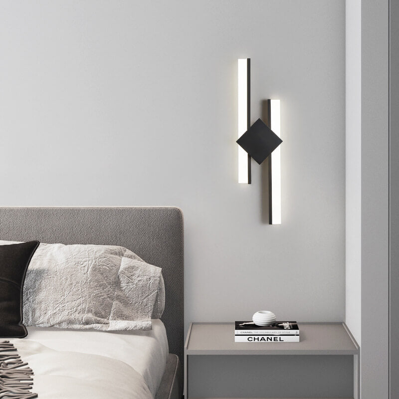Rectangular Antler Full Copper LED Wall Sconce Lamp