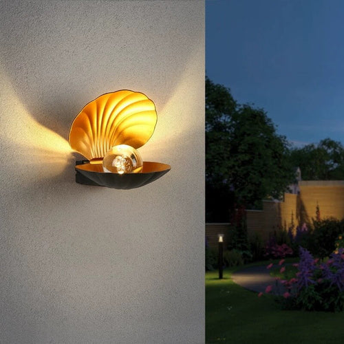 Outdoor Waterproof Shell Aluminum LED Wall Sconce Lamp