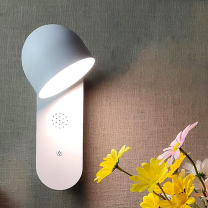 Solid Round Head Voice Control Acrylic LED Wall Sconce Lamp