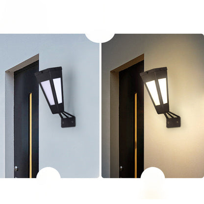 Intelligent Sensor LED Solar Waterproof Wall Sconce Lamp
