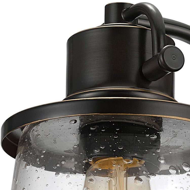 Iron Art Nostalgic Waterproof 1-Light Wall Sconce Lamp