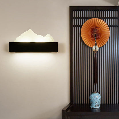 Acrylic Chinese Iceberg Design LED Wall Sconce Lamp