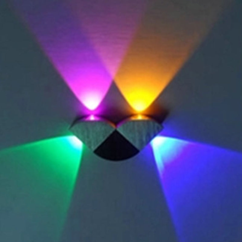 Modern Simplicity Butterfly Aluminum LED Wall Sconce Lamp