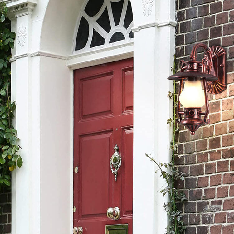 Aluminum Lamp 1-Light Outdoor Waterproof Wall Sconce Lamp