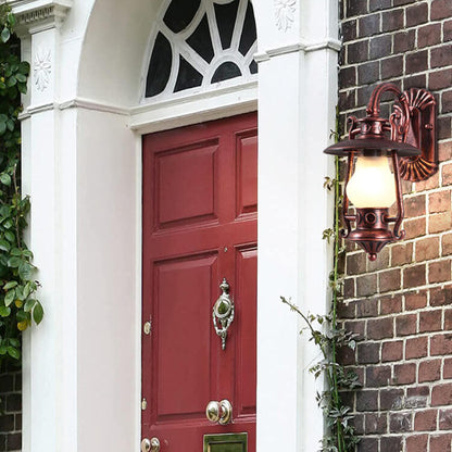 Aluminum Lamp 1-Light Outdoor Waterproof Wall Sconce Lamp