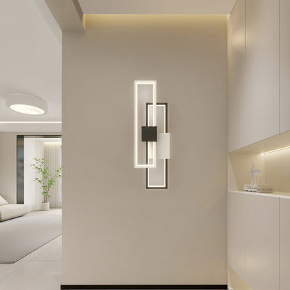 Double Aluminum Iron Silicone LED Wall Sconce Lamp