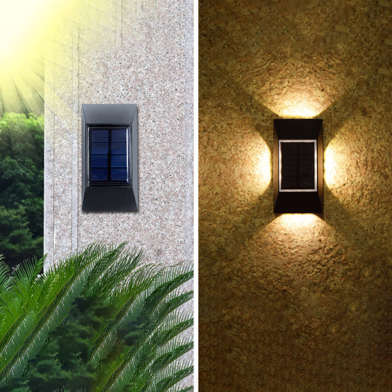 Simplicity ABS Plastic LED Outdoor Wall Sconce Lamp