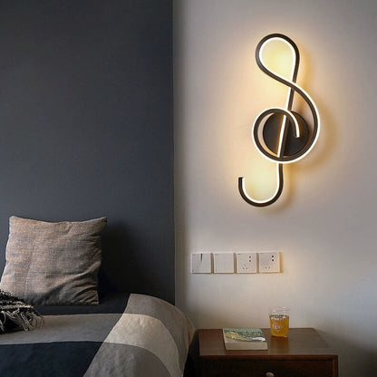 Deco Note Soft Silicone Lampshade LED Wall Sconce Lamp