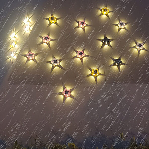 Solar Garden Waterproof LED Outdoor Light Wall Sconce Lamp
