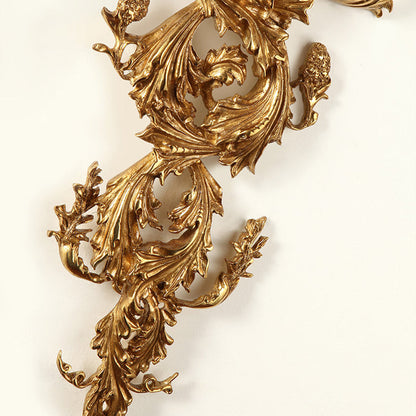 French Lamp Arm Palace Candelabra 5-Light Wall Sconce Lamp