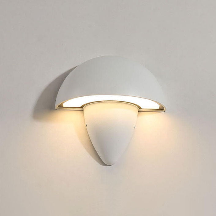 Waterproof Aluminum Mushroom LED Outdoor Wall Sconce Lamp