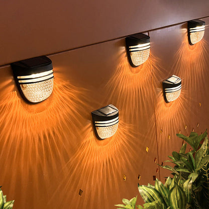 Simplicity ABS PC Elliptical Honeycomb LED Wall Sconce Lamp