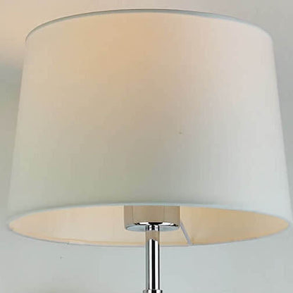 Cylindrical Fabric Carbon Steel 1-Light Wall Sconce Lamp