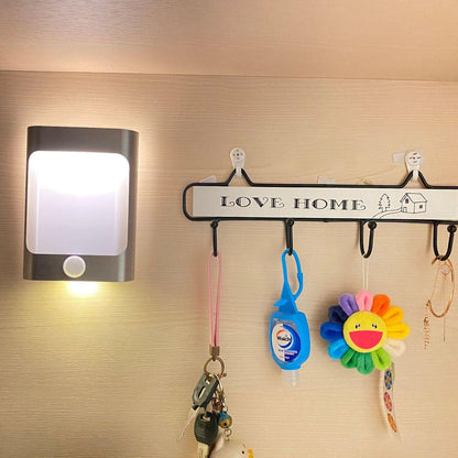 Rectangular Aluminum USB Rechargeable LED Wall Sconce Lamp