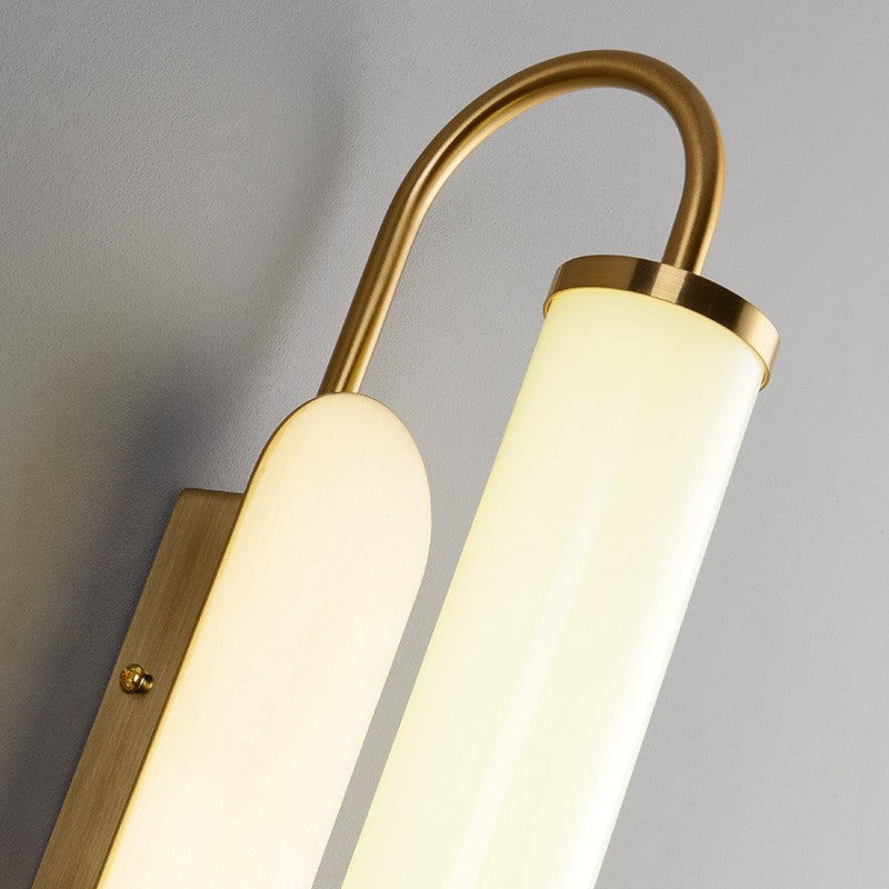 Nordic Iron Acrylic Cylinder Strip LED Wall Sconce Lamp