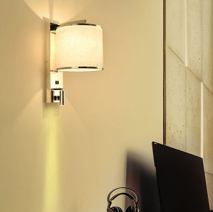 Light Luxury Stainless Steel 1-Light Wall Sconce Lamp