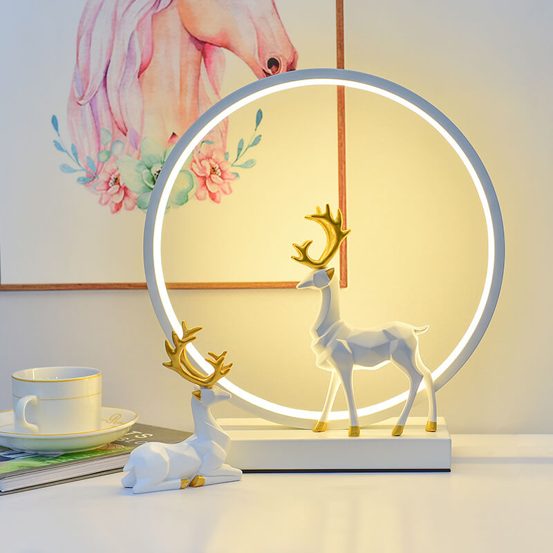 Contemporary Deer Table Lamp