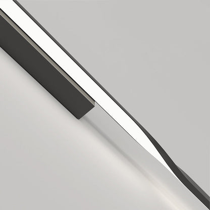 Aluminum Straight Line Silicone LED Wall Sconce Lamp