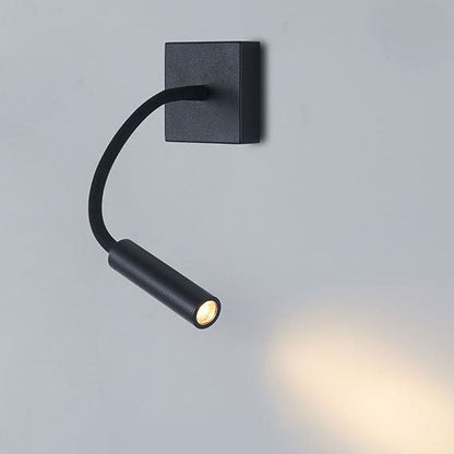 Adjustable Cylindrical Aluminum Shade LED Wall Sconce Lamp