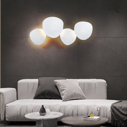 Scandinavian Round Aluminum Acrylic LED Wall Sconce Lamp
