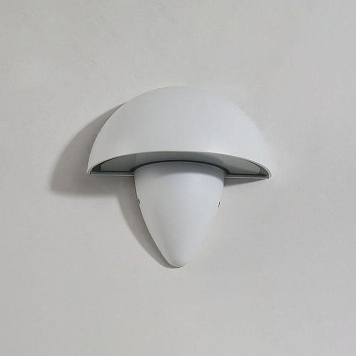Waterproof Aluminum Mushroom LED Outdoor Wall Sconce Lamp