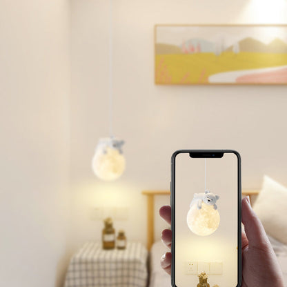 Contemporary Rabbit Pendant Light