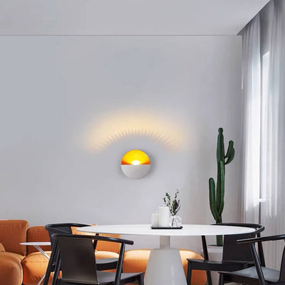 Creative Aluminum Shell Shade LED Wall Sconce Lamp