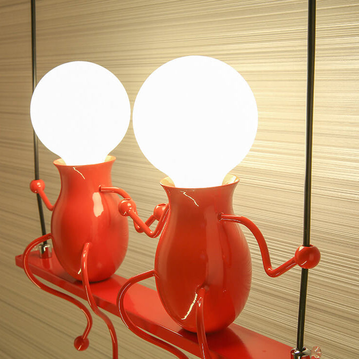 Creative Iron Children's Ball 2-Light Wall Sconce Lamp