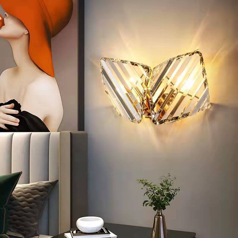 Light Triangle Geometry 1/2/3 Light Wall Sconce Lamp
