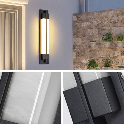 Chinese Acrylic Shade LED Waterproof Wall Sconce Lamp