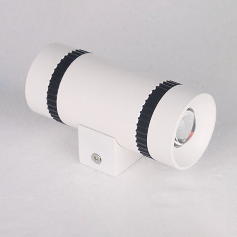 Modern Minimalist Cylinder Aluminum LED Wall Sconce Lamp